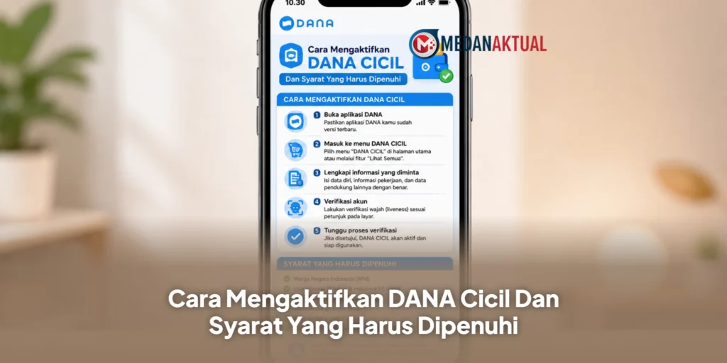 Cara Mengaktifkan DANA Cicil Dan Syarat Yang Harus Dipenuhi