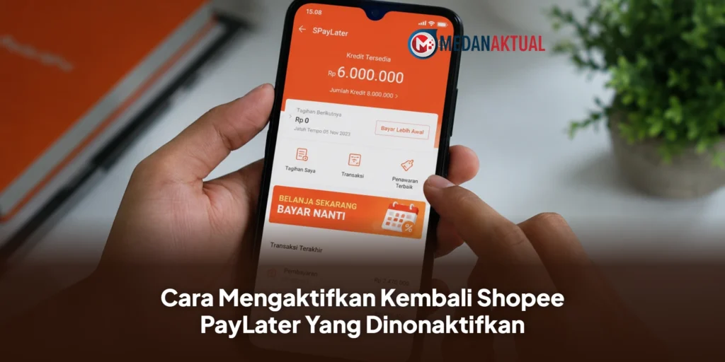 Cara Mengaktifkan Kembali Shopee PayLater Yang Dinonaktifkan
