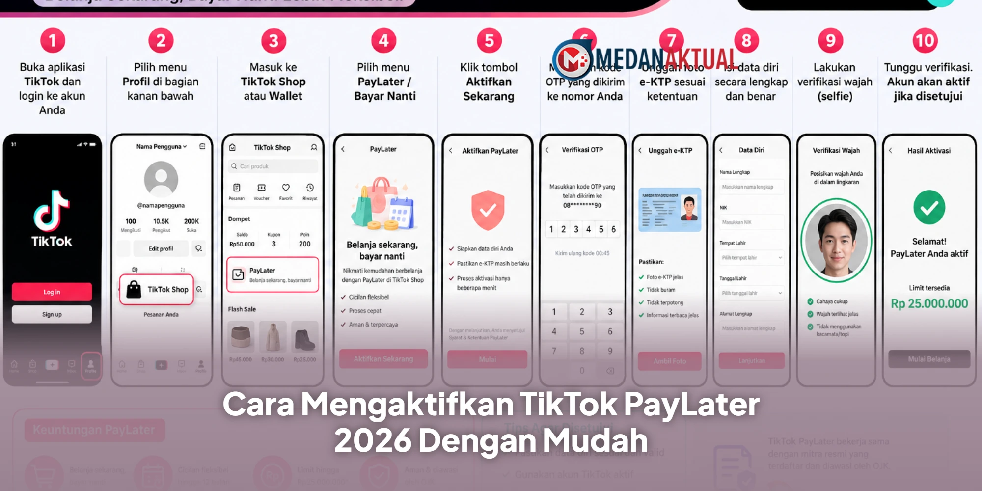 Cara Mengaktifkan TikTok PayLater 2026 Dengan Mudah