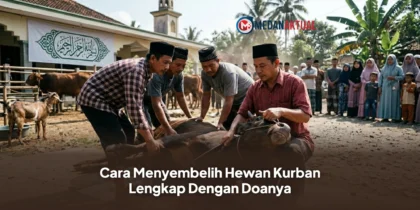 Cara Menyembelih Hewan Kurban Lengkap Dengan Doanya