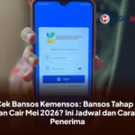 Cek Bansos Kemensos: Bansos Tahap 2 Kapan Cair Mei 2026? Ini Jadwal dan Cara Cek Penerima