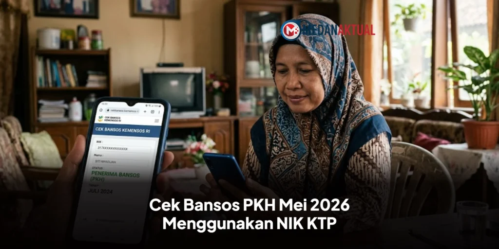 Cek Bansos PKH Mei 2026 Menggunakan NIK KTP
