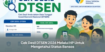 Cek Desil DTSEN 2026 Melalui HP Untuk Mengetahui Status Bansos