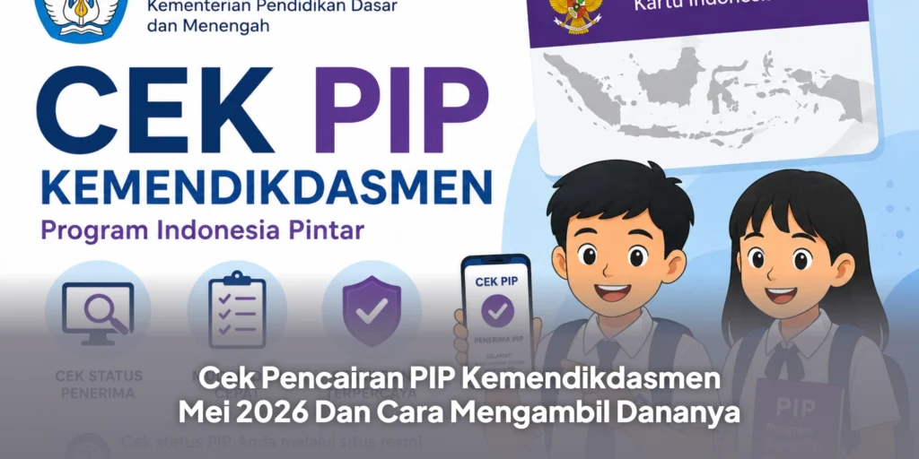 Cek Pencairan PIP Kemendikdasmen Mei 2026 Dan Cara Mengambil Dananya