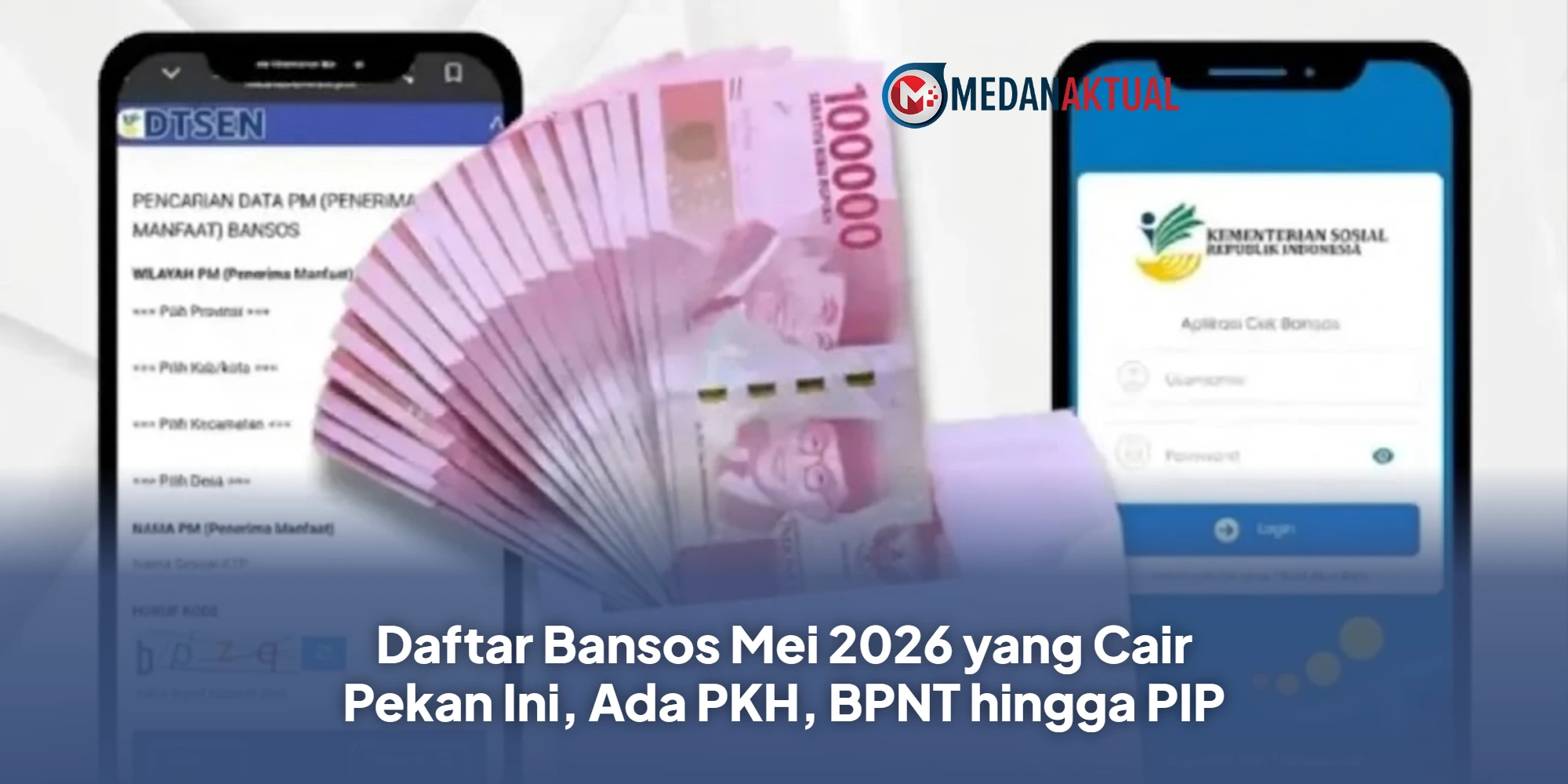 Daftar Bansos Mei 2026 yang Cair Pekan Ini, Ada PKH, BPNT hingga PIP