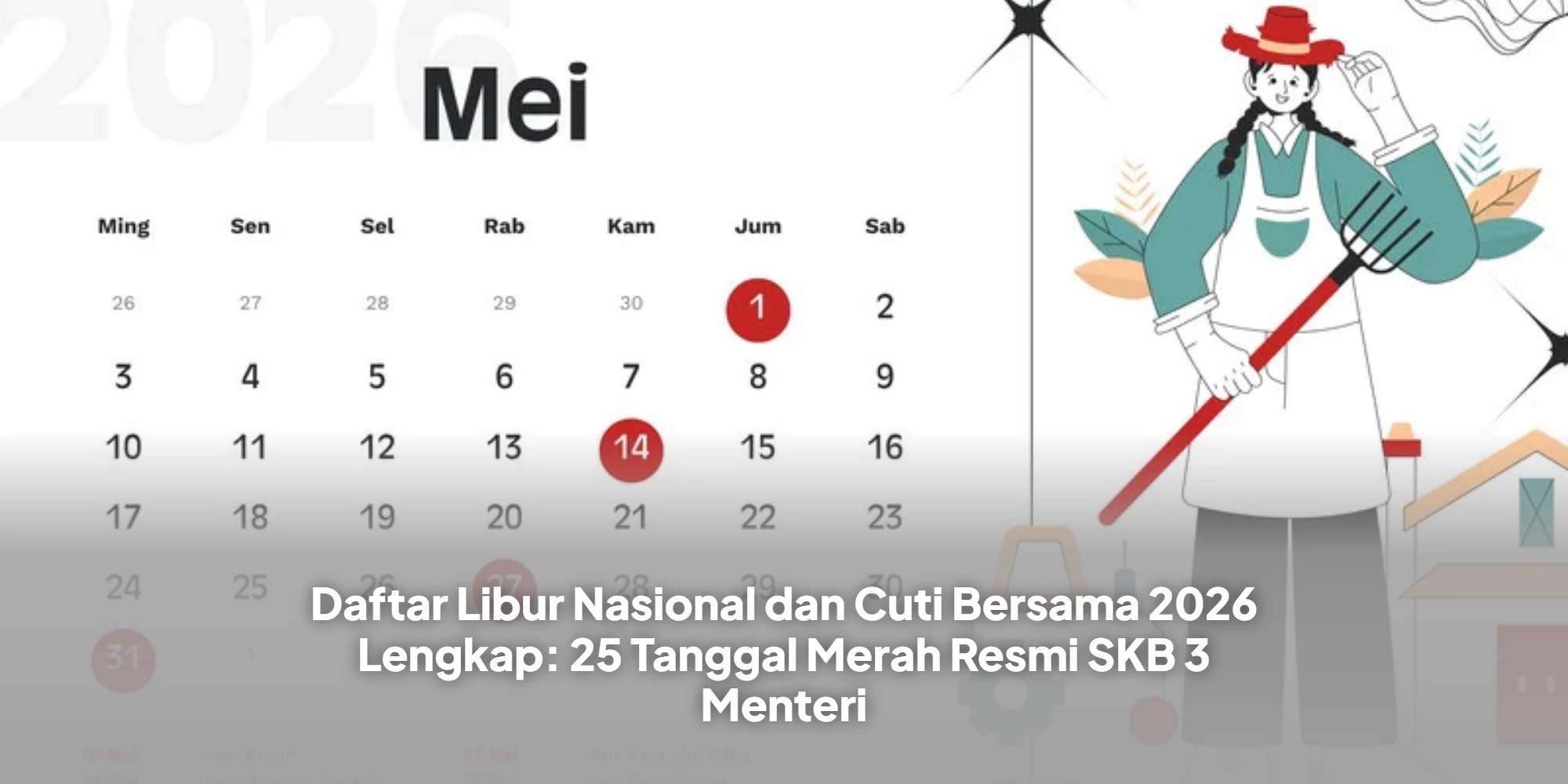 libur nasional dan cuti bersama 2026