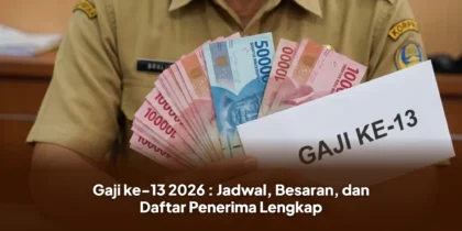 Gaji ke-13 2026 : Jadwal, Besaran, dan Daftar Penerima Lengkap