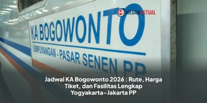 Jadwal KA Bogowonto 2026 : Rute, Harga Tiket, dan Fasilitas Lengkap Yogyakarta–Jakarta PP