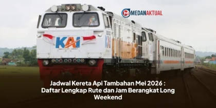 Jadwal Kereta Api Tambahan Mei 2026 : Daftar Lengkap Rute dan Jam Berangkat Long Weekend