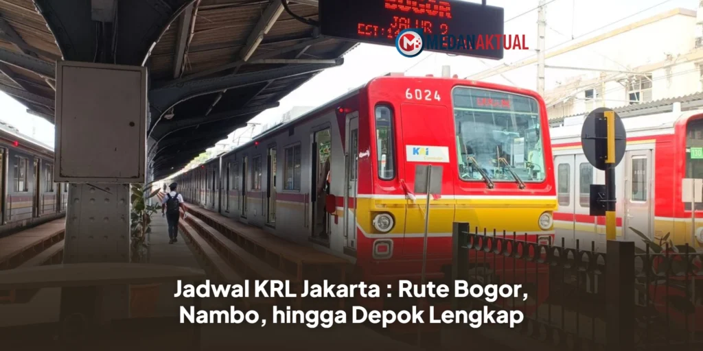 Jadwal KRL Jakarta : Rute Bogor, Nambo, hingga Depok Lengkap