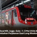 Jadwal KRL Jogja–Solo : 1–3 Mei 2026 Ada Tambahan Perjalanan Saat Long Weekend