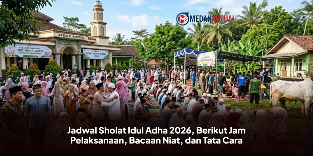 Jadwal Sholat Idul Adha 2026, Berikut Jam Pelaksanaan, Bacaan Niat, dan Tata Cara