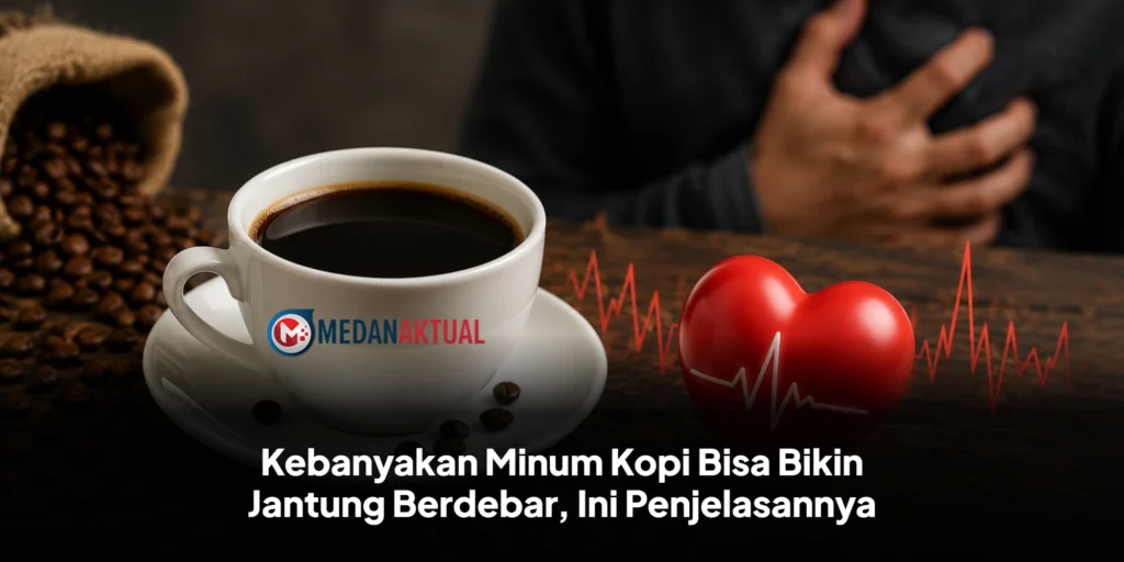 Kebanyakan Minum Kopi Bisa Bikin Jantung Berdebar, Ini Penjelasannya
