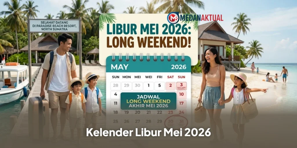Kelender Libur Mei: Simak Jadwal Long Weekend Akhir Mei 2026