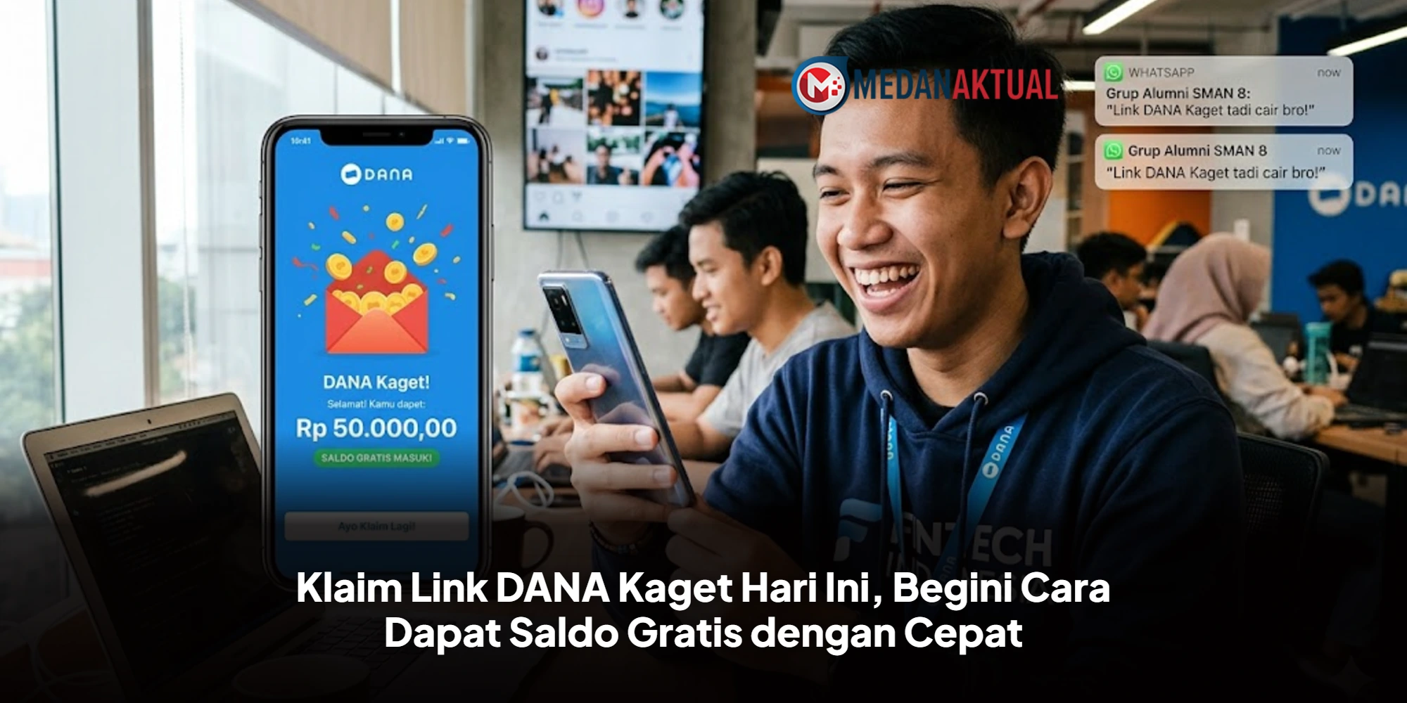 Klaim Link DANA Kaget Hari Ini, Begini Cara Dapat Saldo Gratis dengan Cepat