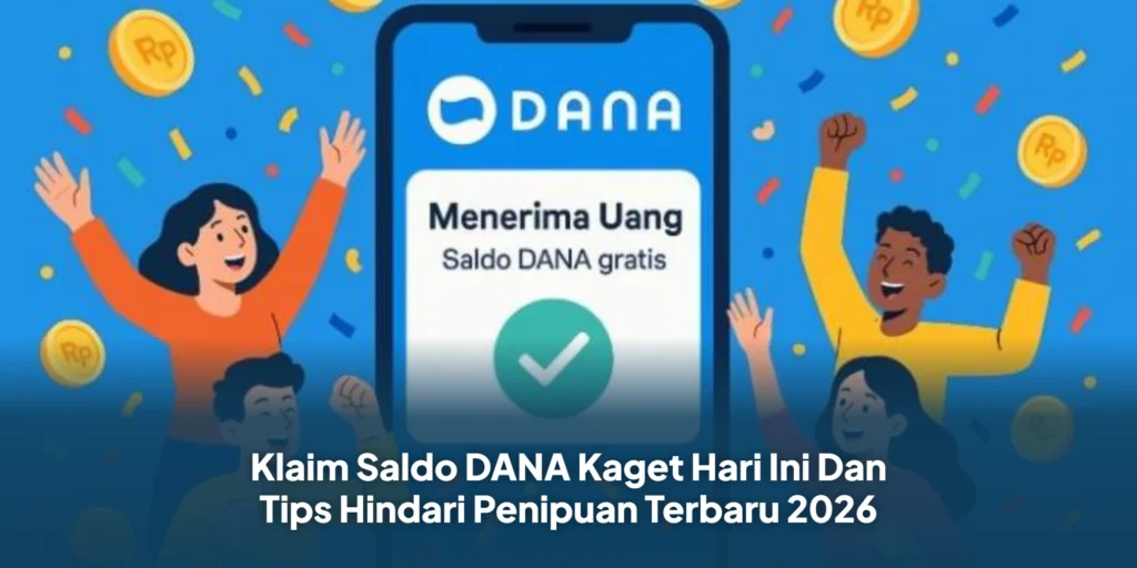 Klaim Saldo DANA Kaget Hari Ini Dan Tips Hindari Penipuan Terbaru 2026