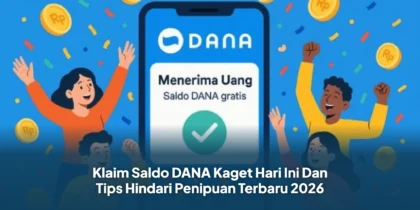 Klaim Saldo DANA Kaget Hari Ini Dan Tips Hindari Penipuan Terbaru 2026
