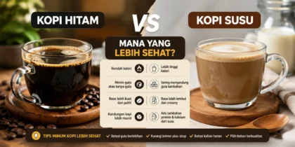 Kopi Hitam dan Kopi Susu: Perbedaan, Kalori, dan Manfaatnya