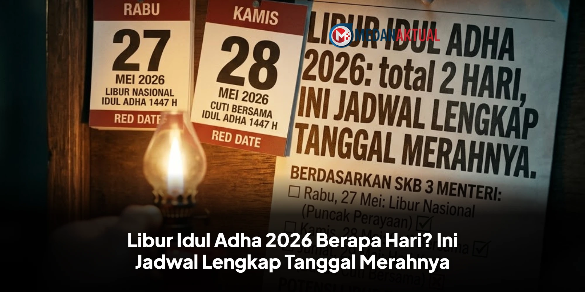 Libur Idul Adha 2026 Berapa Hari? Ini Jadwal Lengkap Tanggal Merahnya