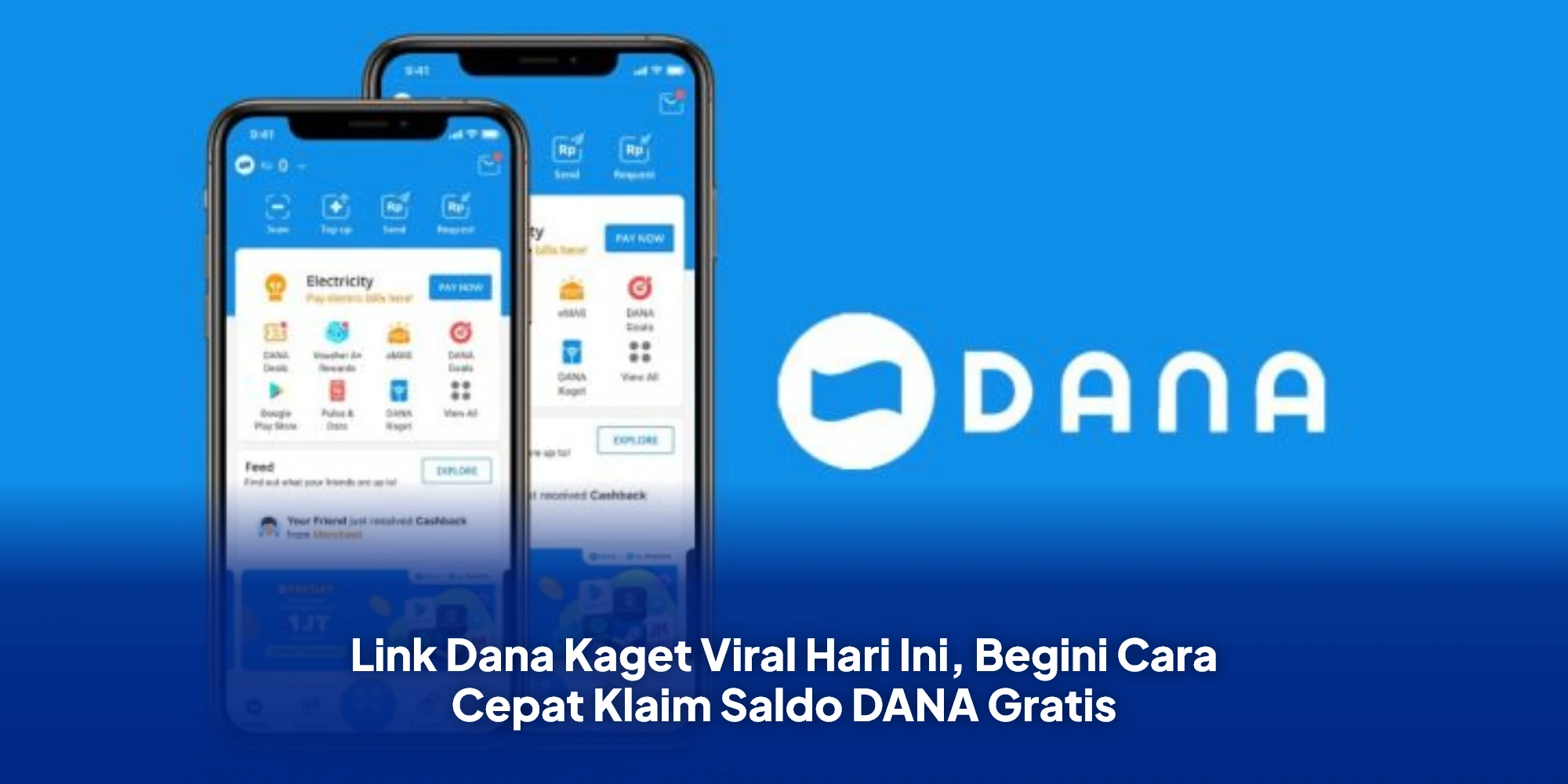 Link Dana Kaget Viral Hari Ini, Begini Cara Cepat Klaim Saldo DANA Gratis