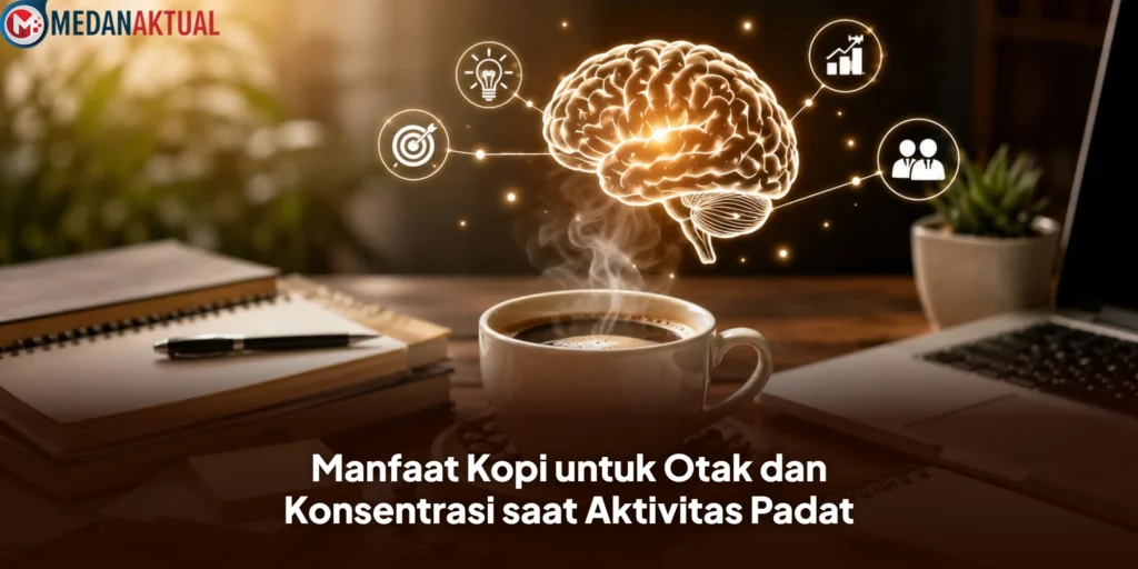 Manfaat Kopi untuk Otak dan Konsentrasi saat Aktivitas Padat