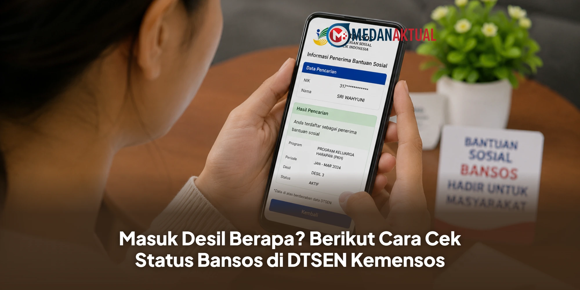 Masuk Desil Berapa? Berikut Cara Cek Status Bansos di DTSEN Kemensos
