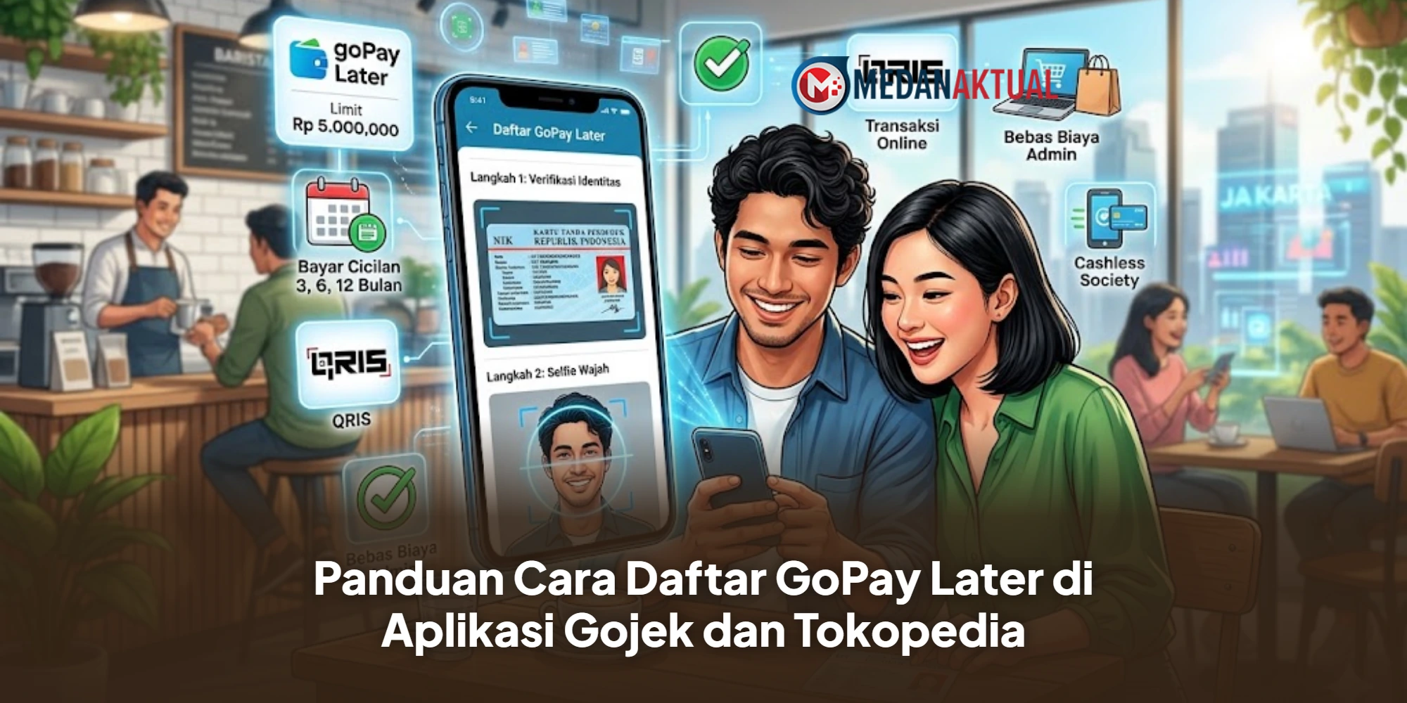 Panduan Cara Daftar GoPay Later di Aplikasi Gojek dan Tokopedia