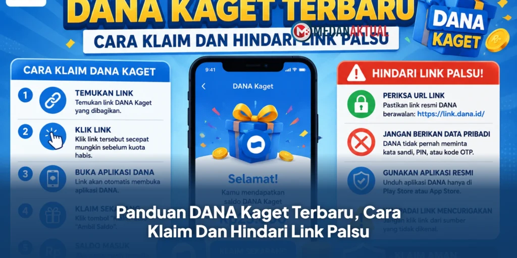 Panduan DANA Kaget Terbaru, Cara Klaim Dan Hindari Link Palsu