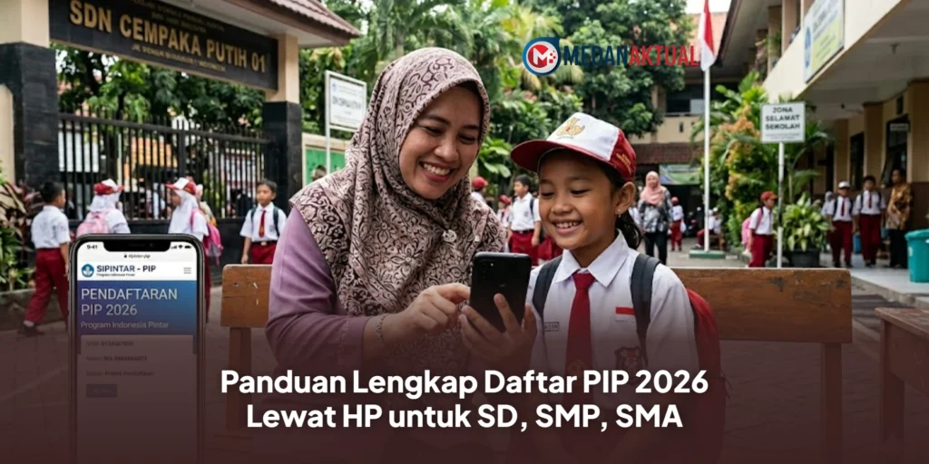 Panduan Lengkap Daftar PIP 2026 Lewat HP untuk SD, SMP, SMA