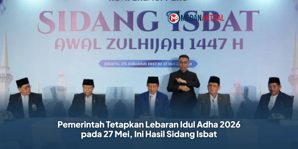 Pemerintah Tetapkan Lebaran Idul Adha 2026 pada 27 Mei, Ini Hasil Sidang Isbat