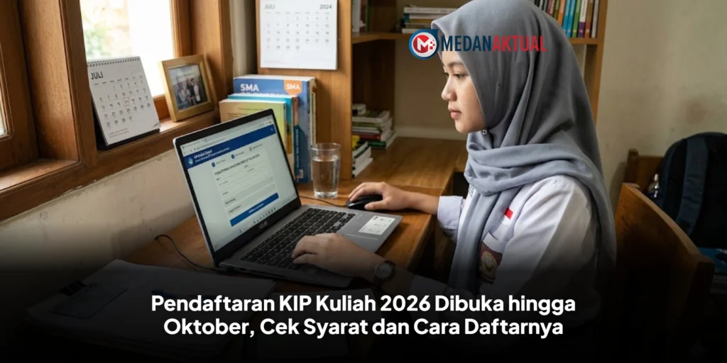 Pendaftaran KIP Kuliah 2026 Dibuka hingga Oktober, Cek Syarat dan Cara Daftarnya