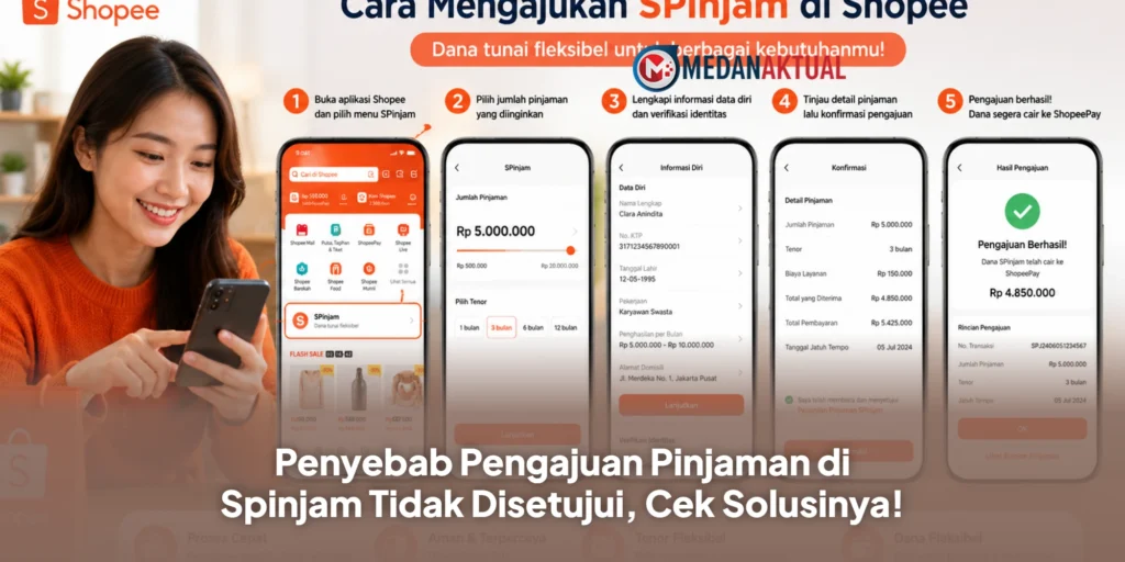 Penyebab Pengajuan Pinjaman di Spinjam Tidak Disetujui, Cek Solusinya!