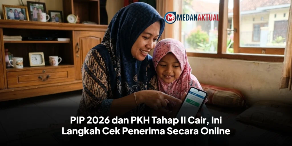 PIP 2026 dan PKH Tahap II Cair, Ini Langkah Cek Penerima Secara Online