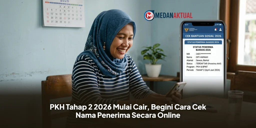 PKH Tahap 2 2026 Mulai Cair, Begini Cara Cek Nama Penerima Secara Online