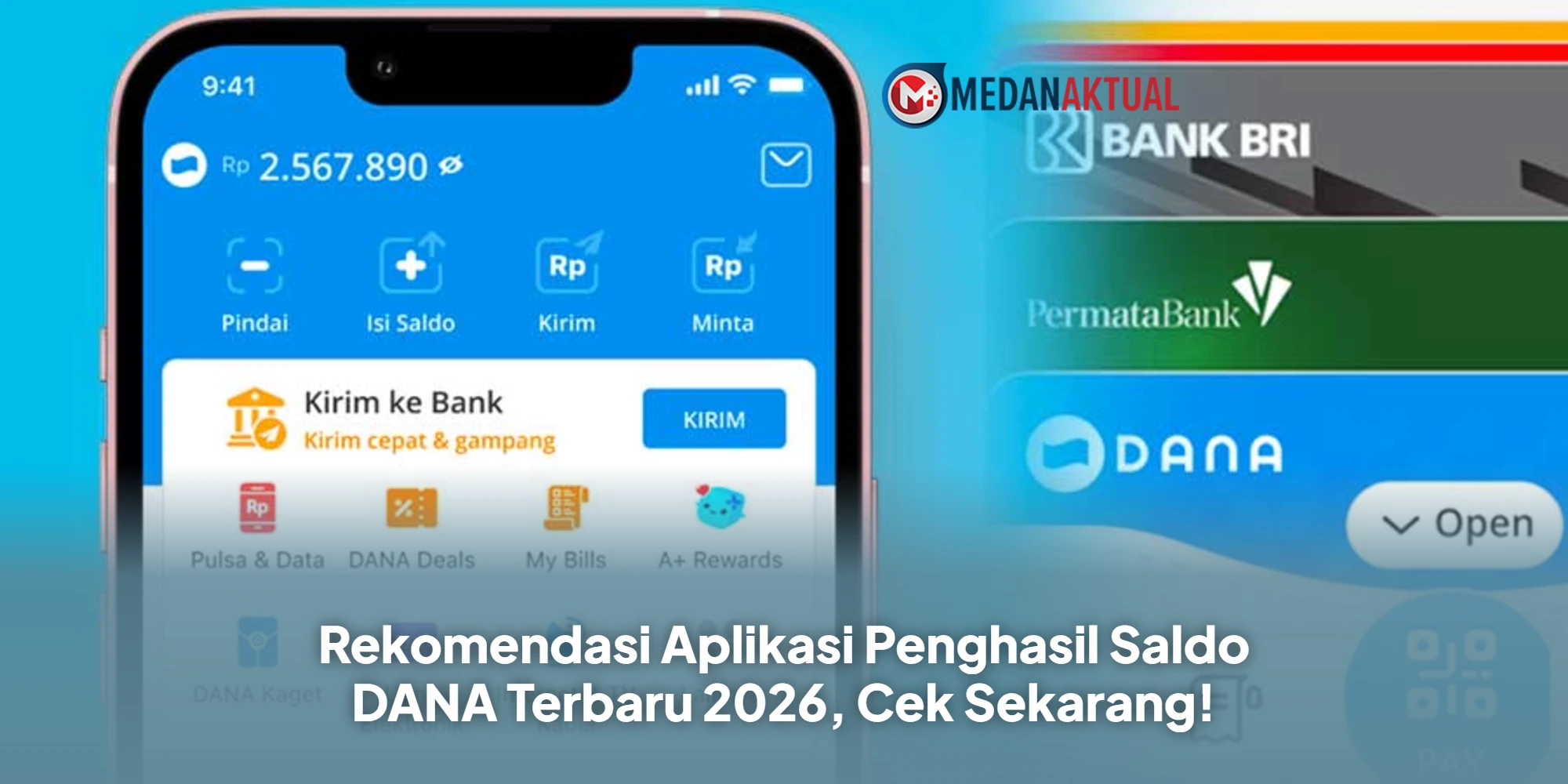 Rekomendasi Aplikasi Penghasil Saldo DANA Terbaru 2026, Cek Sekarang!