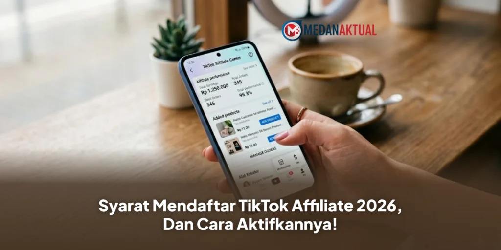 Syarat Mendaftar TikTok Affiliate 2026, Dan Cara Aktifkannya!