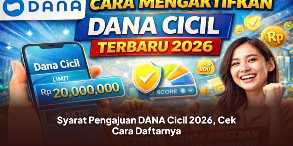 Syarat Pengajuan DANA Cicil 2026, Cek Cara Daftarnya