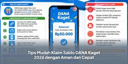 Tips Mudah Klaim Saldo DANA Kaget 2026 dengan Aman dan Cepat