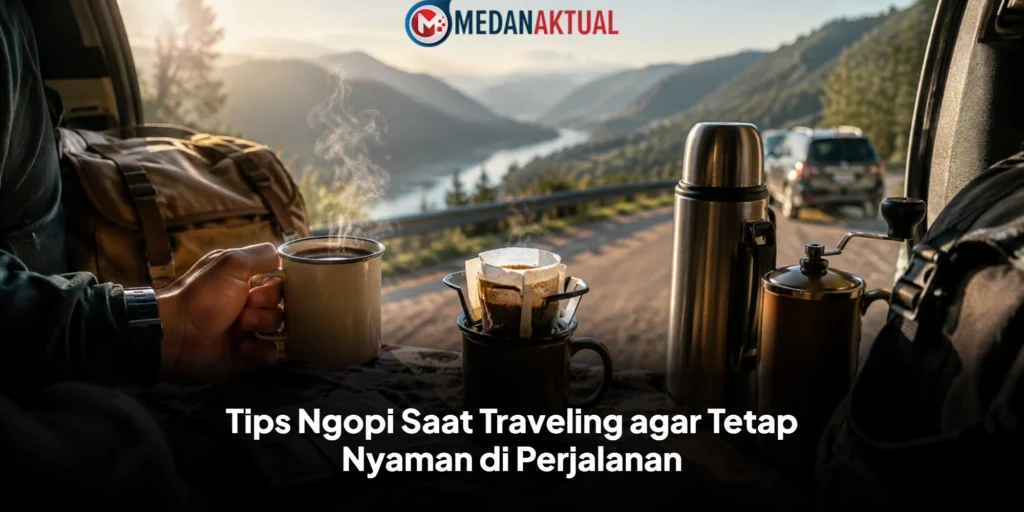 Tips Ngopi Saat Traveling agar Tetap Nyaman di Perjalanan