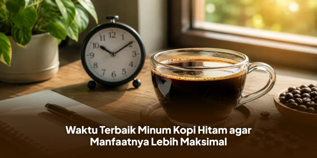Waktu Terbaik Minum Kopi Hitam agar Manfaatnya Lebih Maksimal