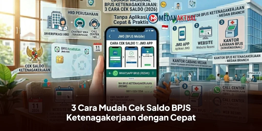 3 Cara Mudah Cek Saldo BPJS Ketenagakerjaan dengan Cepat