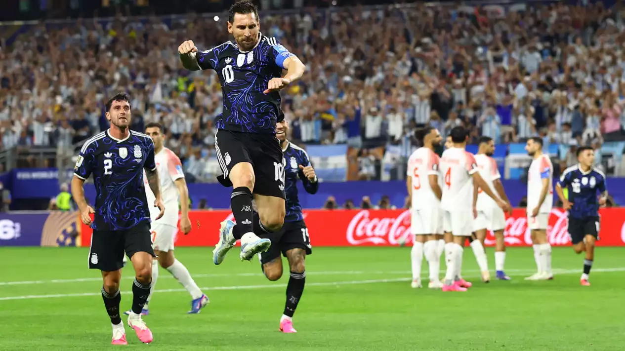 Hasil Yordania vs Argentina 3-1