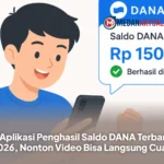 7 Aplikasi Penghasil Saldo DANA Terbaru 2026, Nonton Video Bisa Langsung Cuan
