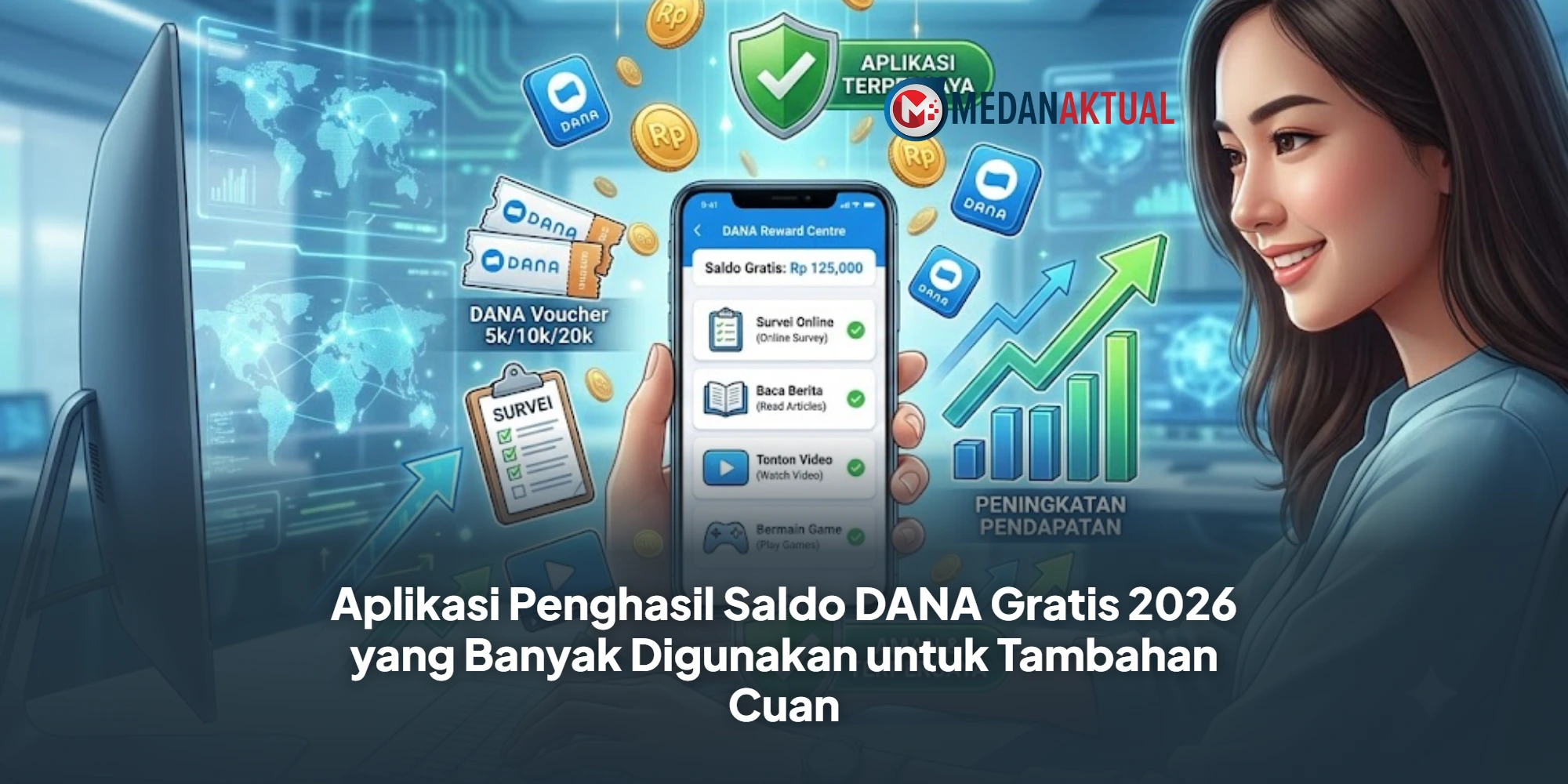 Aplikasi Penghasil Saldo DANA Gratis 2026 yang Banyak Digunakan untuk Tambahan Cuan