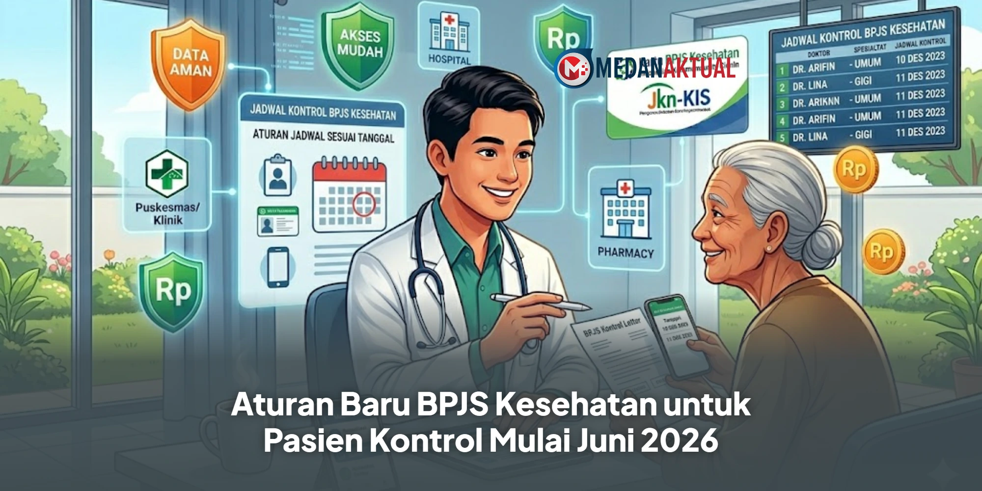 Aturan Baru BPJS Kesehatan untuk Pasien Kontrol Mulai Juni 2026