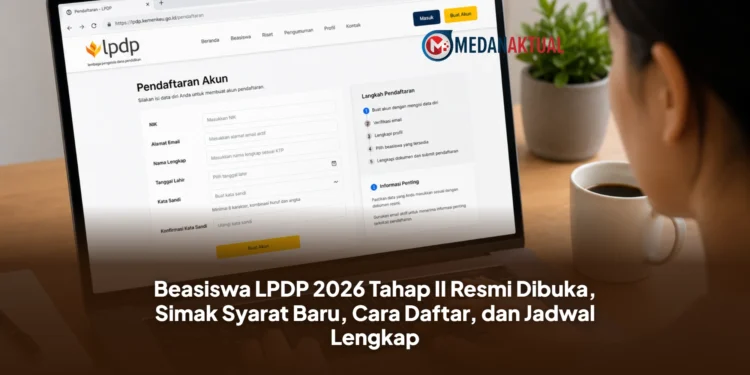 Beasiswa LPDP 2026 Tahap II Resmi Dibuka, Simak Syarat Baru, Cara Daftar, dan Jadwal Lengkap