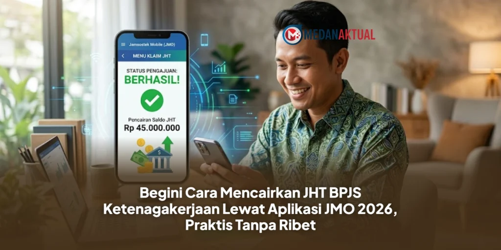 Begini Cara Mencairkan JHT BPJS Ketenagakerjaan Lewat Aplikasi JMO 2026, Praktis Tanpa Ribet