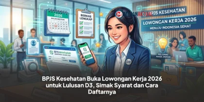 BPJS Kesehatan Buka Lowongan Kerja 2026 untuk Lulusan D3, Simak Syarat dan Cara Daftarnya