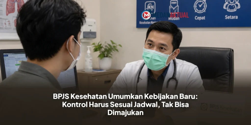 BPJS Kesehatan Umumkan Kebijakan Baru: Kontrol Harus Sesuai Jadwal, Tak Bisa Dimajukan