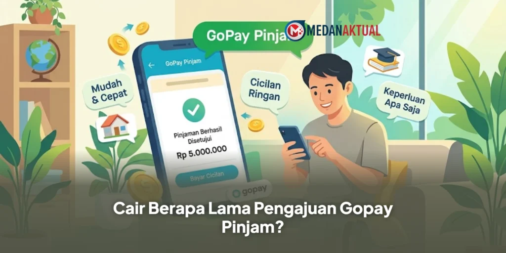Cair Berapa Lama Pengajuan Gopay Pinjam?